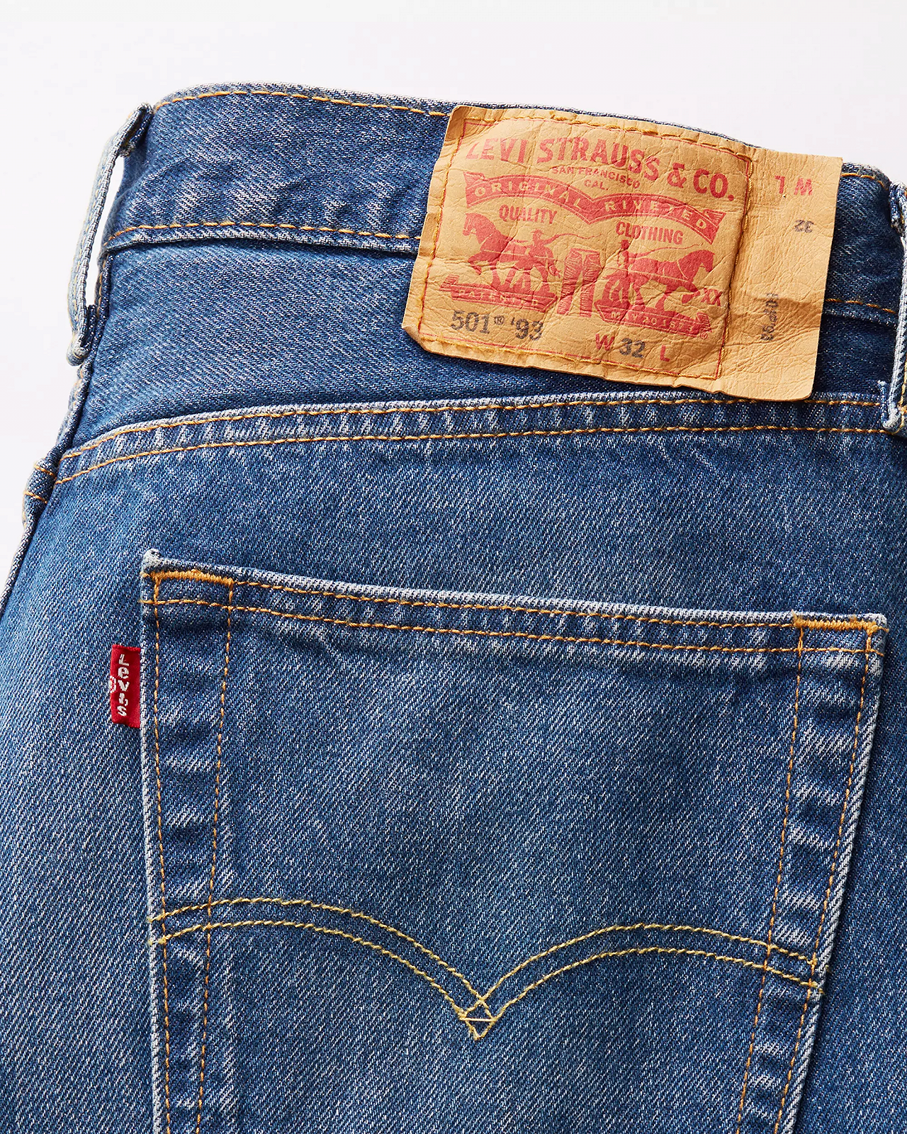 Чоловічі джинси Levis - 501 '93 Crop Never Feeling Time - Mens - 31, фото №5 Чоловічі джинси Levis - 501 '93 Crop Never Feeling Time - Mens - 31, фото №5