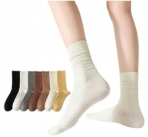 Шкарпетки Жіночі Смугасті 7 пар Розмір 36-40 - Фото 1