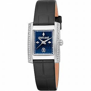 Жіночий аналоговий кварцовий годинник Roberto Cavalli RC5L120L0015, темно-синій - Фото 1