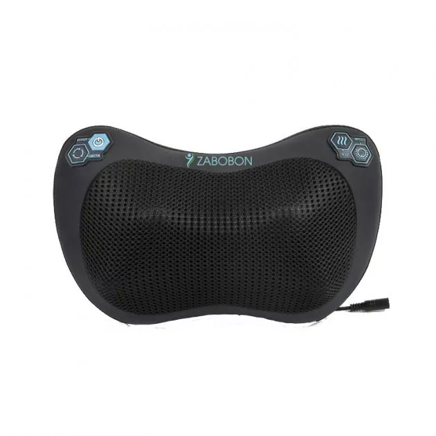 Массажная роликовая подушка, инфракрасный массажер для спины и шеи Zabobon (ZM-P002), фото №1