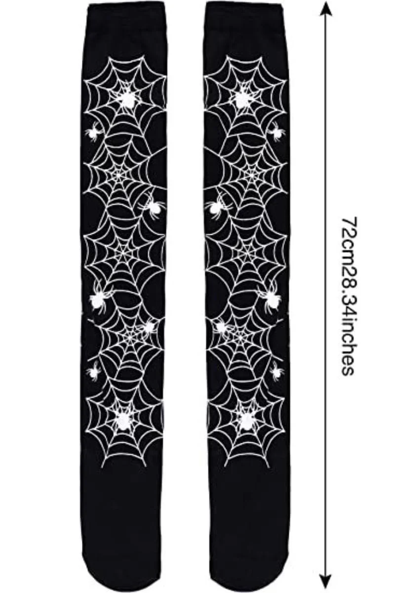 Готичні шкарпетки Ro Rox вище коліна, фото №2