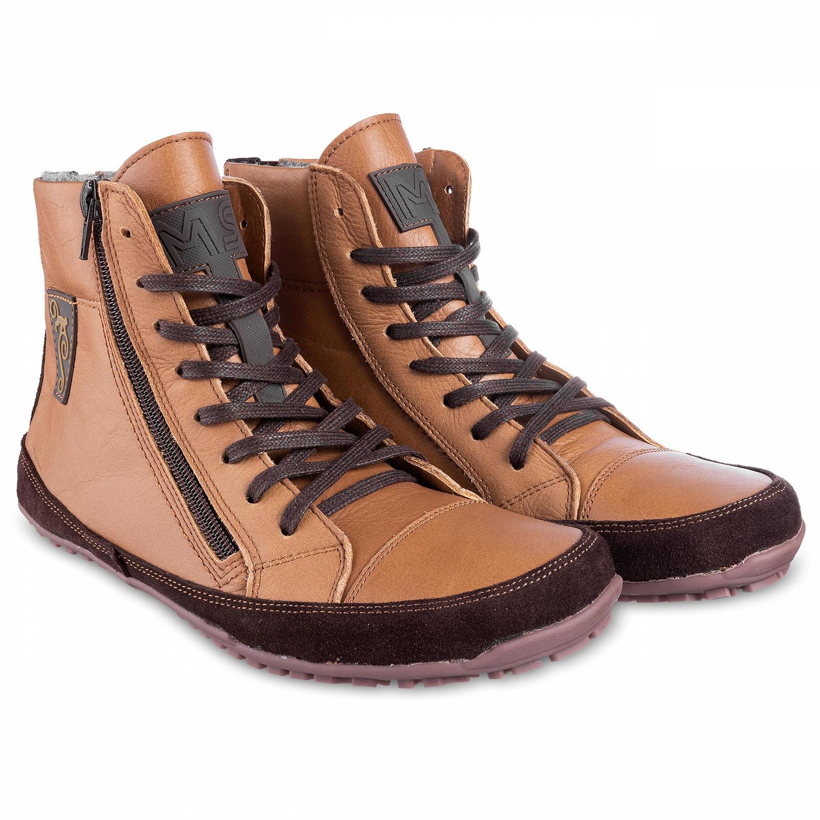 Черевики Magical Shoes Alaskan Lined Barefoot чоловічі та жіночі шкіряні на шнурівці, фото №1