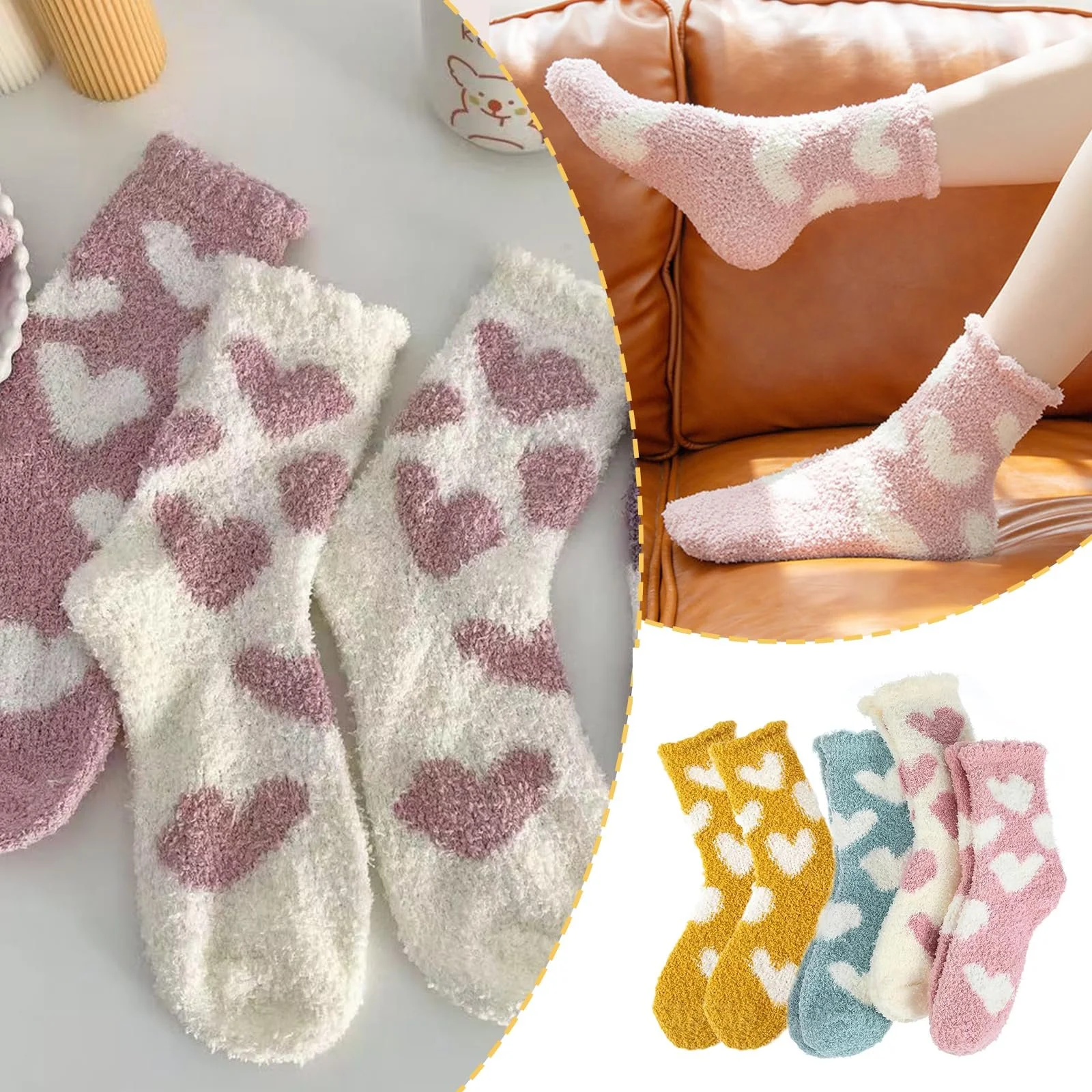 Шкарпетки Жіночі для Сну Еластичні для Зими Розмір 35-38, фото №6 Шкарпетки Жіночі для Сну Еластичні для Зими Розмір 35-38, фото №6