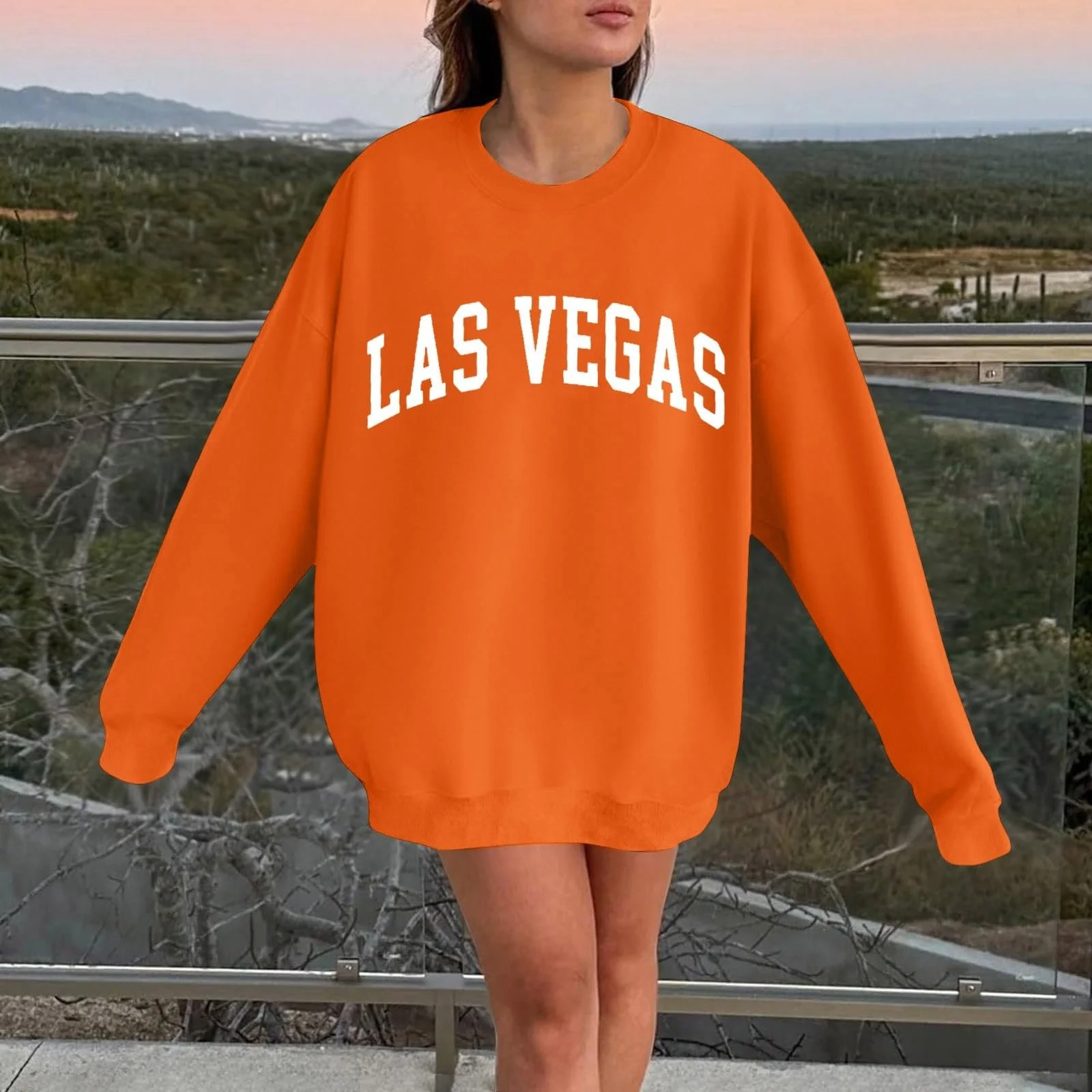 Женский свитшот Qzeanxy Basic однотонный Oversized, фото №2