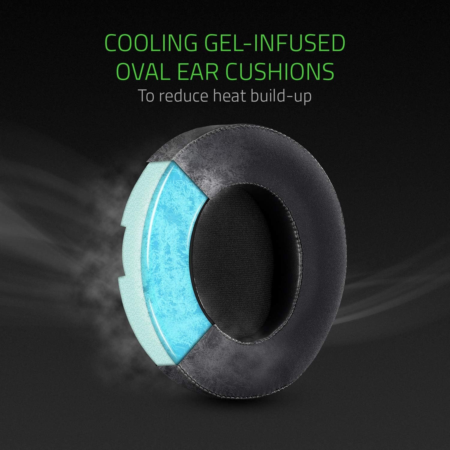 Геймерські дротові навушники Razer Kraken Multi-Platform / Green-Black (RZ04-02830200-R3M1), фото №8