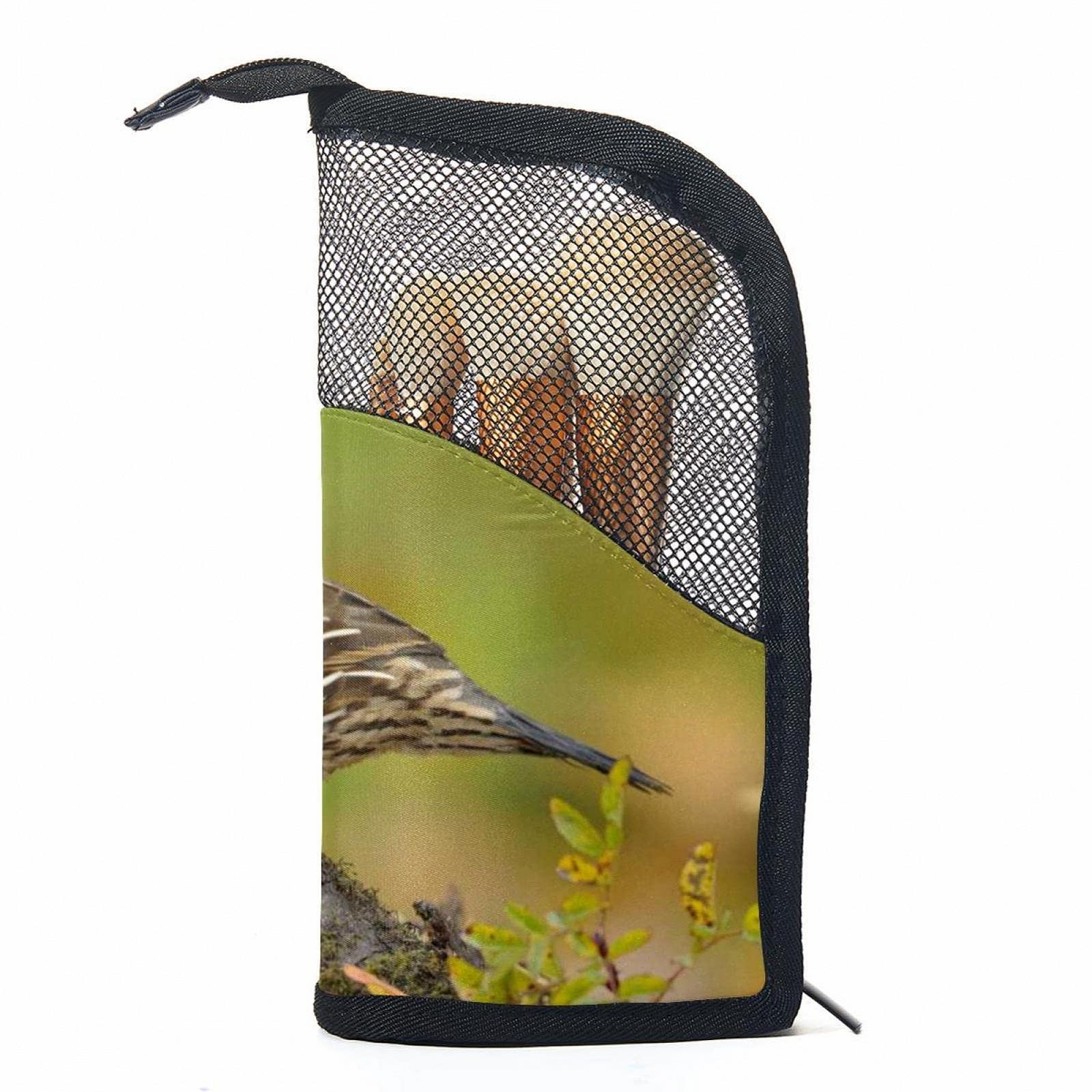 Набор кистей для макияжа в органайзере Wilder Waldvogel, 12 шт, с чехлом, фото №1