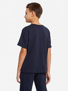 Футболка FILA 126851FLA-Z4 Темно-синій L/XL synthetic.ua - Фото 1