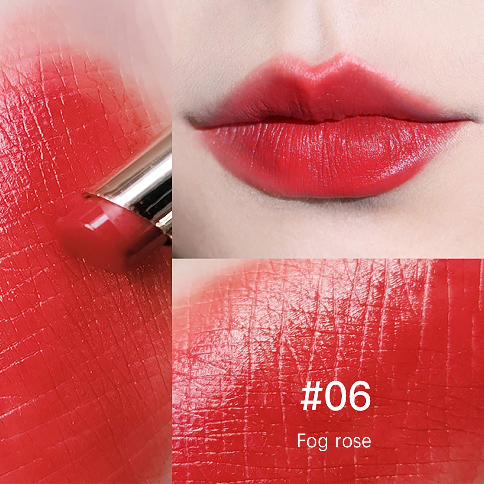 Помада Matte Thin Tube Lipstick Matte Nonstick Cup Lip Gloss Not Easy to Fade Matte Lipstick (разноцветный-11), фото №2