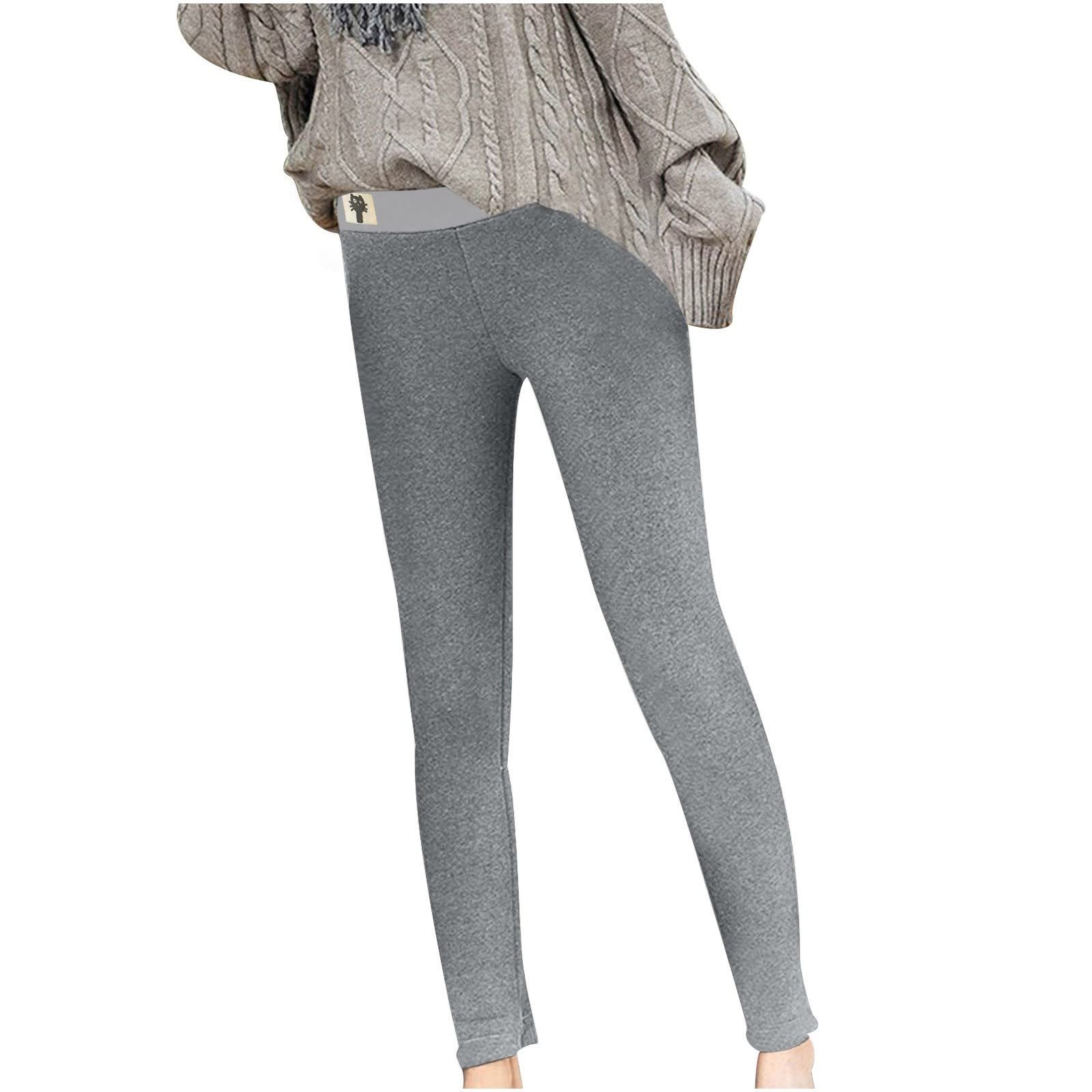 Термо Леггинсы Женские Длинные Термо  Lined Leggings Cuddly  Флисовые  Mud  Зимние Леггинсы Бесшовные Леггинсы, фото №6