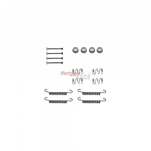 Комплект аксесуарів, колодки стоянкового гальма METZGER 105-0791 для, задня вісь - Фото 1