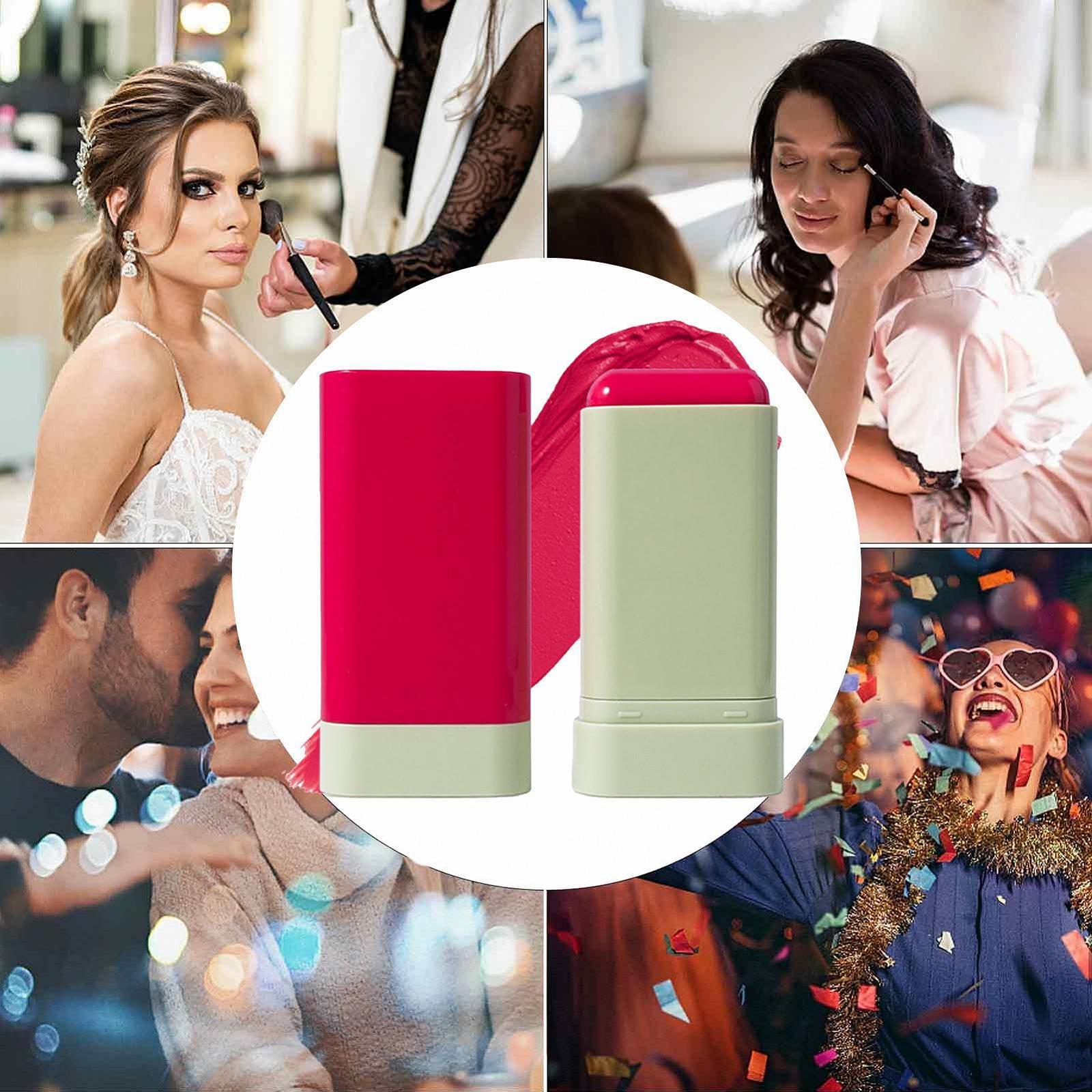 Румяна 4-ID09105 Blush Tinted Moisture, кремовый карандаш для румян, стойкий, с кремовой текстурой, фото №6