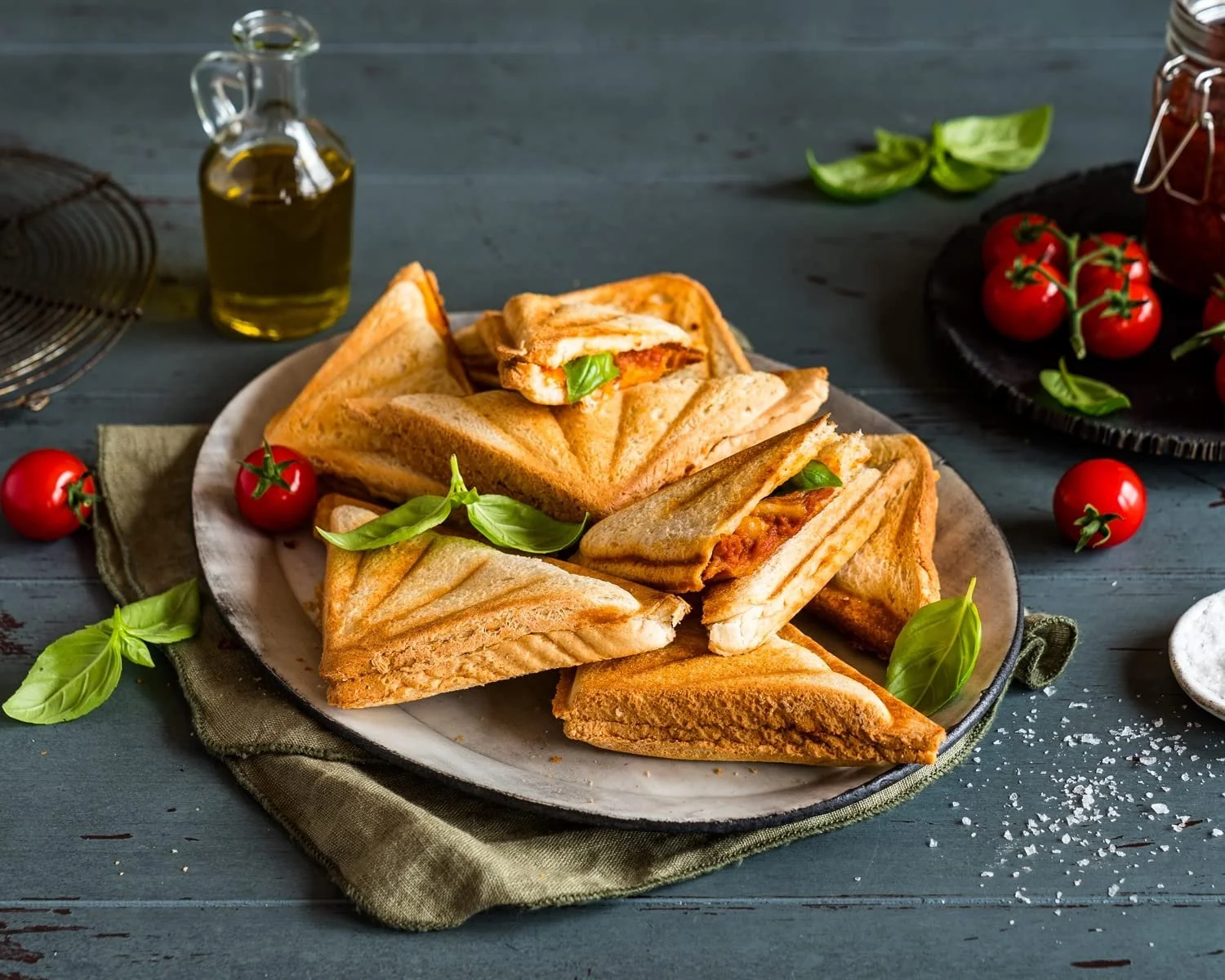 Сендвічниця ROMMELSBACHER ST 1000 з поглибленими камерами для випікання, для 2 американських XL сендвічів, фото №3