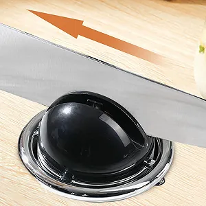 Точило для ножів та ножиць на присосці двостороння портативна synthetic.ua - Фото 1