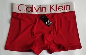 Чоловічі червоні труси боксери Calvin Klein - Фото 1