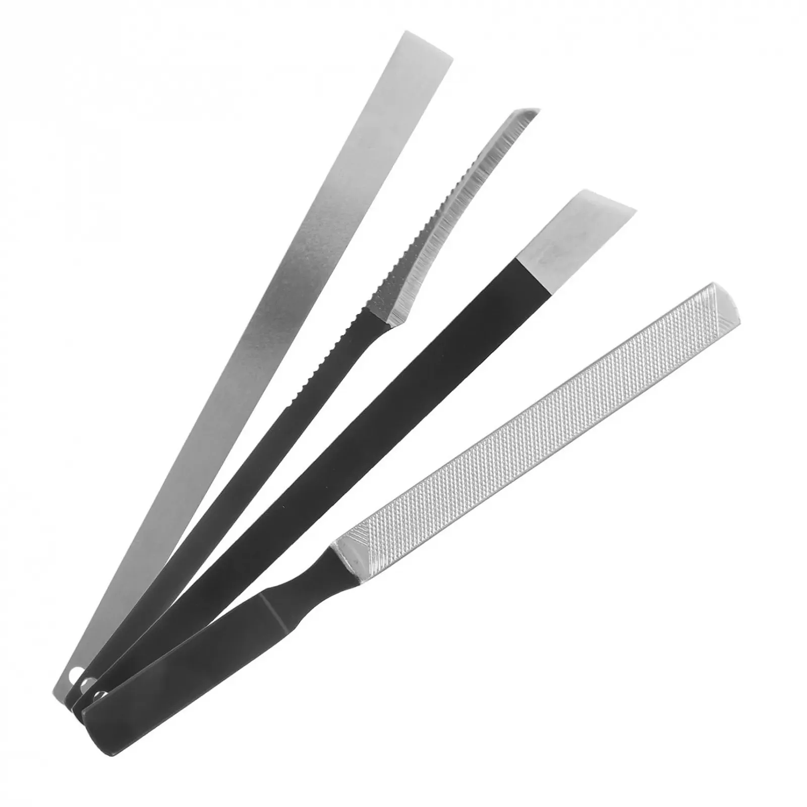 Набор инструментов для педикюра CALLARON 4 предмета Черный Портативный для путешествий и ежедневного использования, фото №1