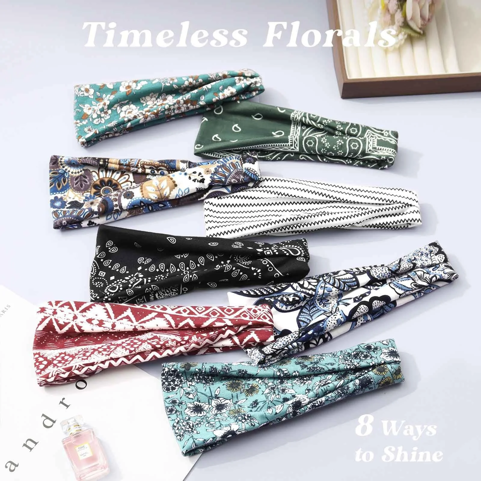 Еластичні пов'язки на голову для жінок, фото №6 Еластичні пов'язки на голову для жінок, фото №6