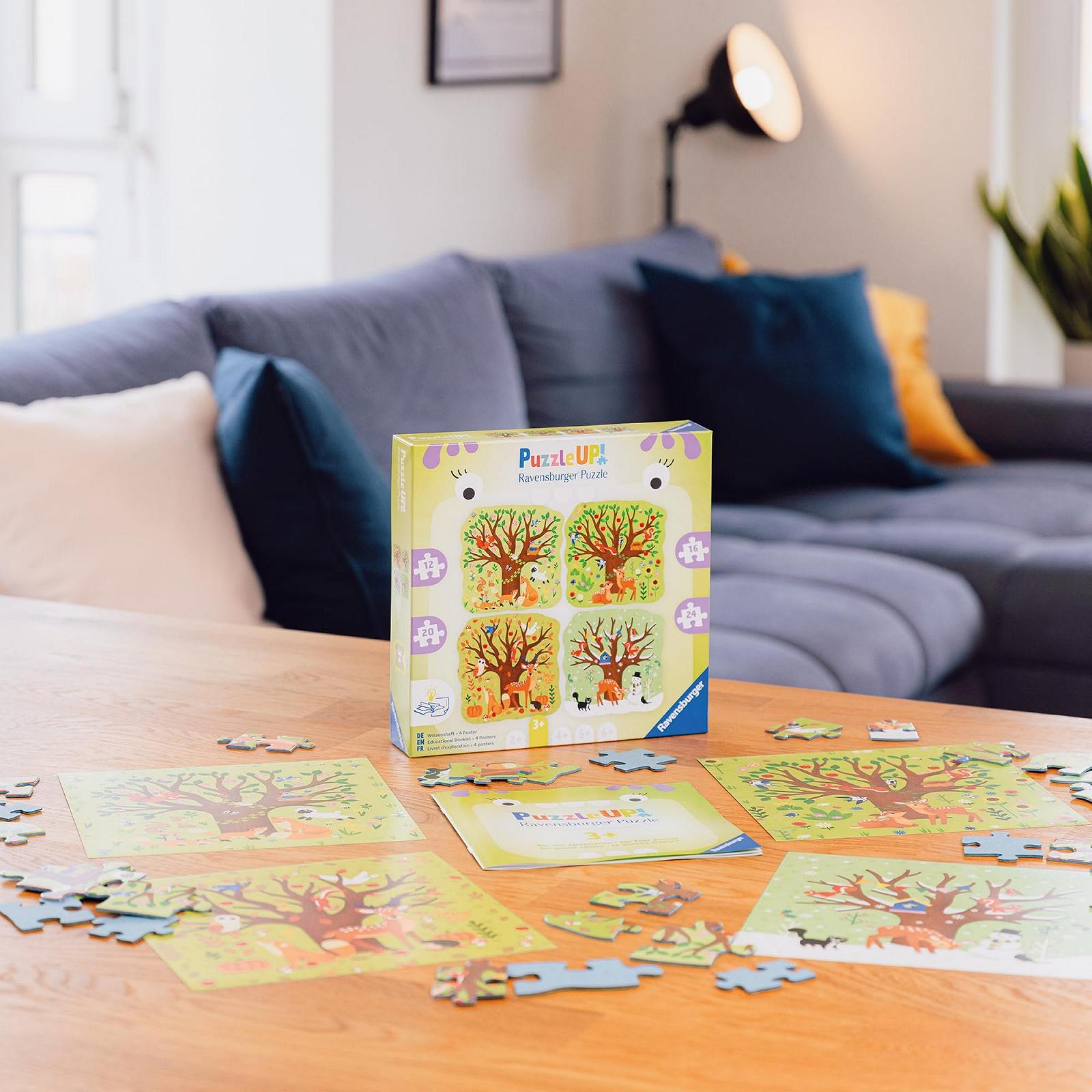 Пазл Ravensburger Puzzle UP! 12004002 Four Seasons 12, 16, 20, 24 елементи від 3 років, фото №4