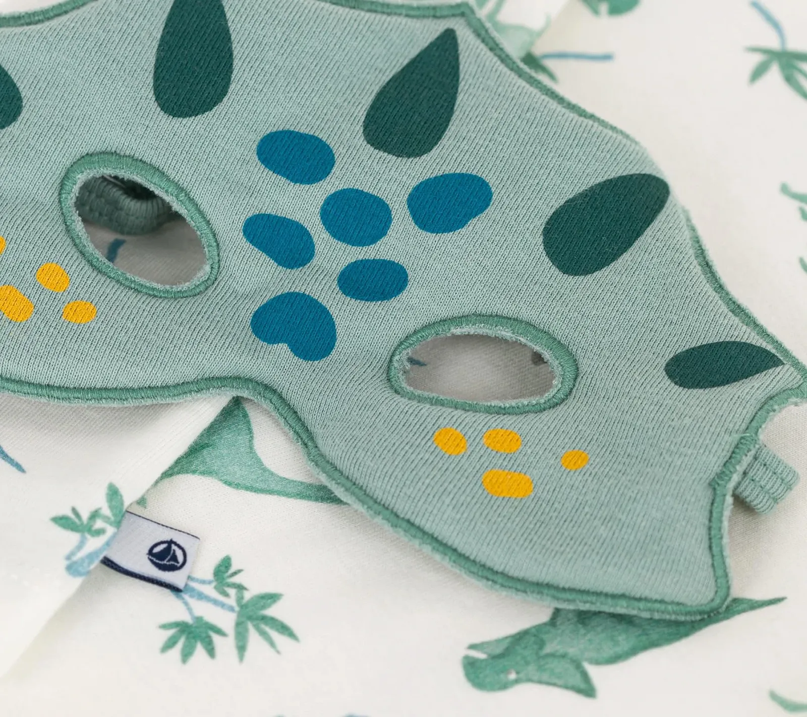 Піжама Petit Bateau для хлопчиків та маска, фото №5 Піжама Petit Bateau для хлопчиків та маска, фото №5