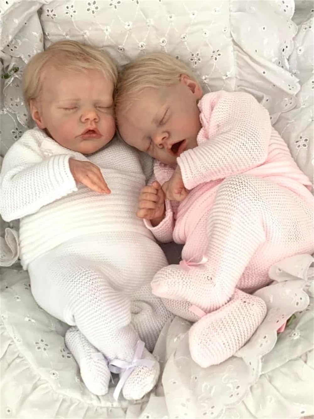 Кукла Anano Reborn Twins 50 см, фото №2