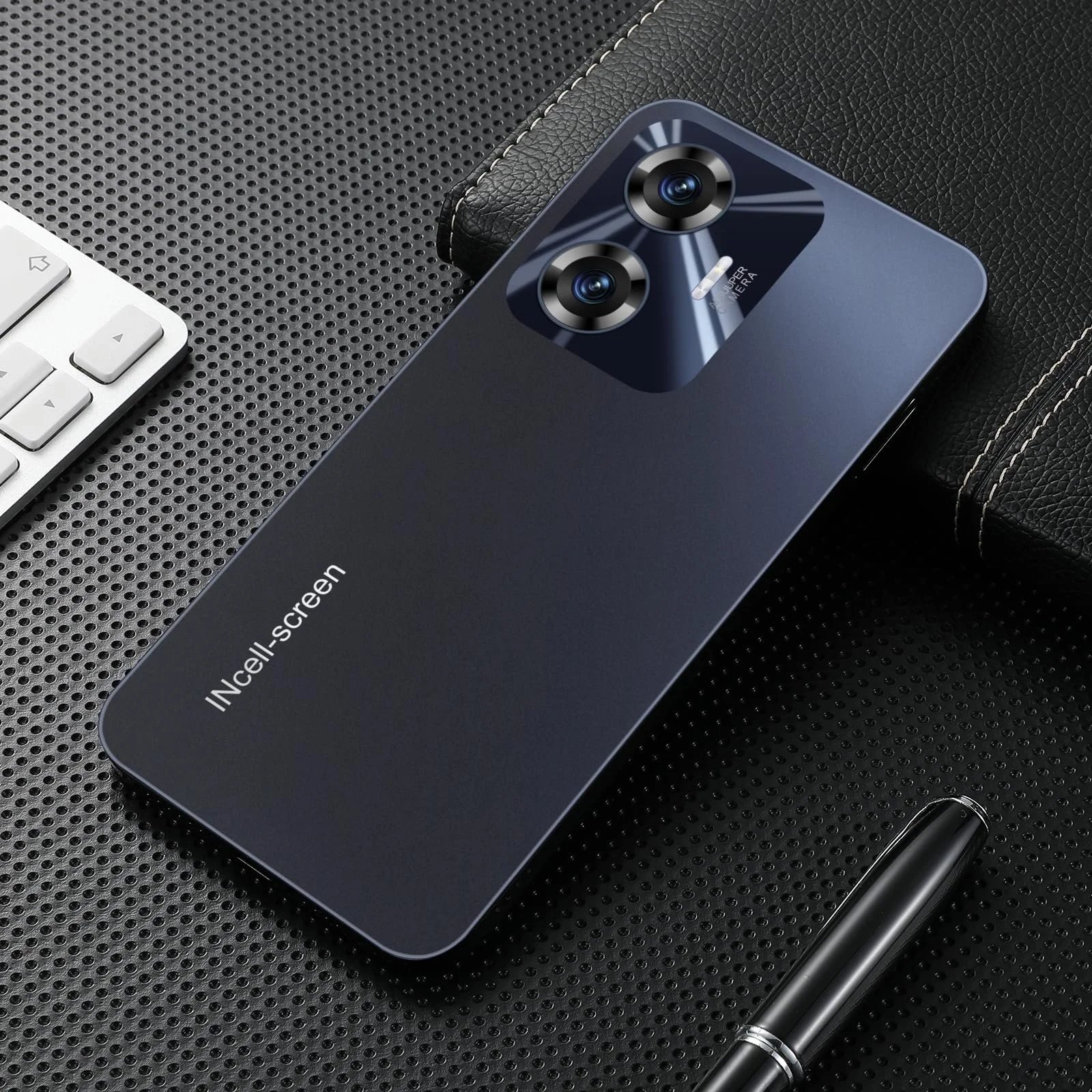 Смартфон PrzTIk C55 4G Android 12.0 3GB + 32GB/256GB 4500mAh 6.3 Inch HD+ Dual SIM Dual Camera Face Unlocked GPS Black (C55-Black), фото №4