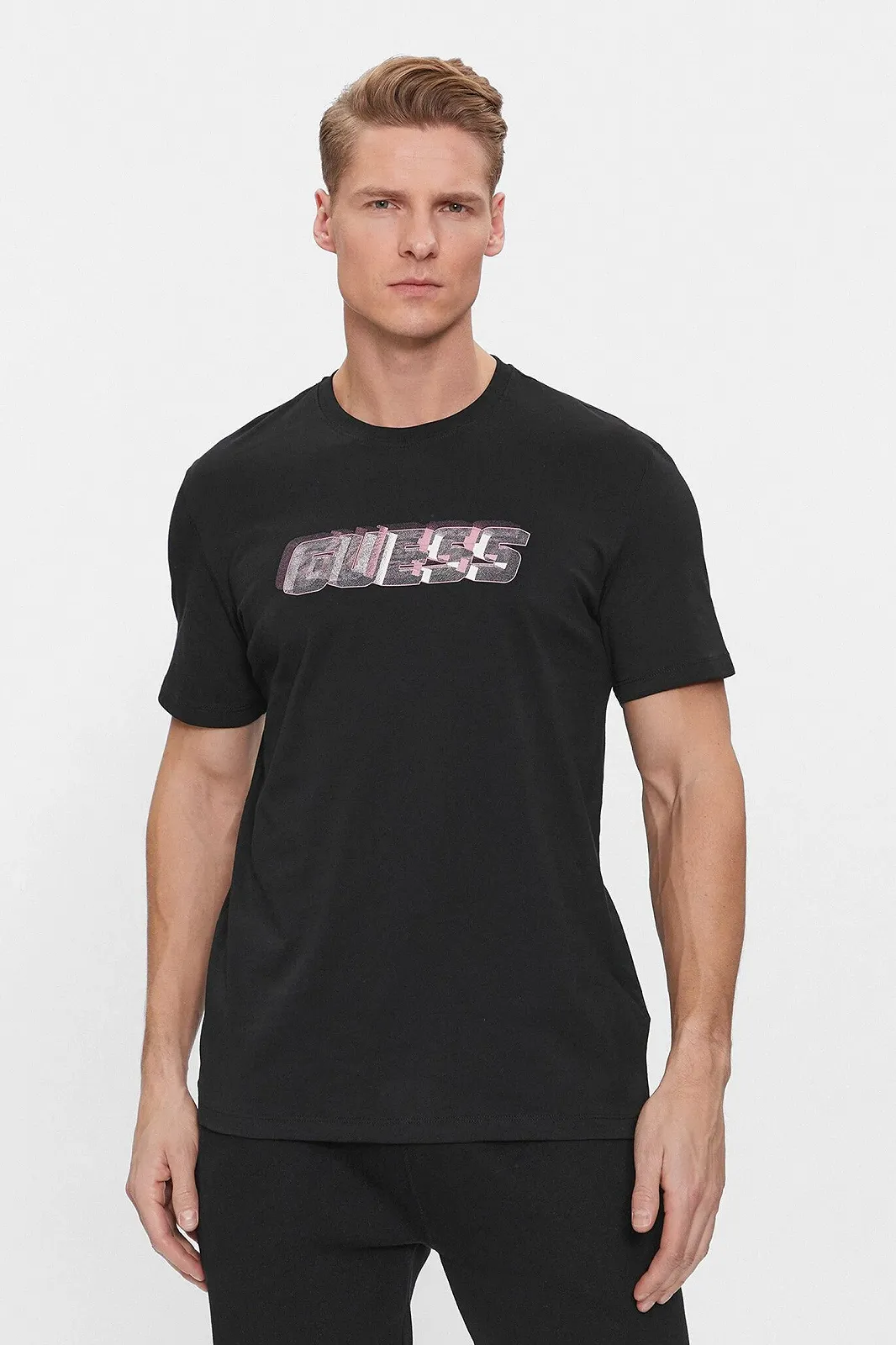 Мужская футболка GUESS Z4RI10I3Z14 Black - M, фото №1