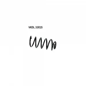 Пружина підвіски SKF VKDL 33015 для OPEL, задній міст - Фото 1