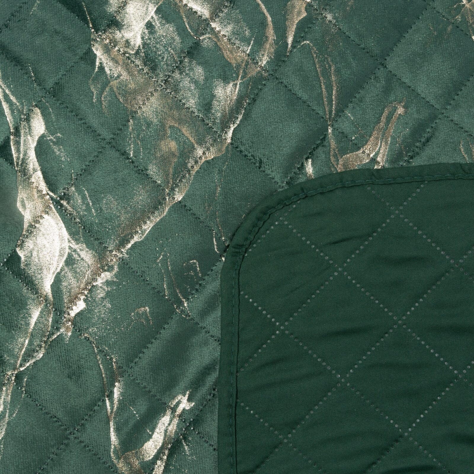 Покривало Bedcorner Декоративне Текстильне Однотонний візерунок (зелений, 220 x 240 см), фото №3 Покривало Bedcorner Декоративне Текстильне Однотонний візерунок (зелений, 220 x 240 см), фото №3