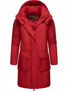 Куртка зимняя Marikoo Nanami 16 Женская Длинная Теплая с капюшоном - Фото 1