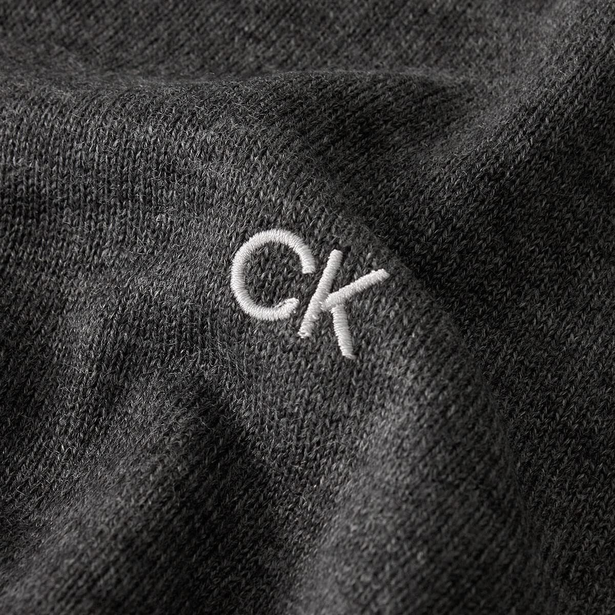 Джемпер Calvin Klein V-подібний виріз м'яка бавовна легкий догляд, фото №3