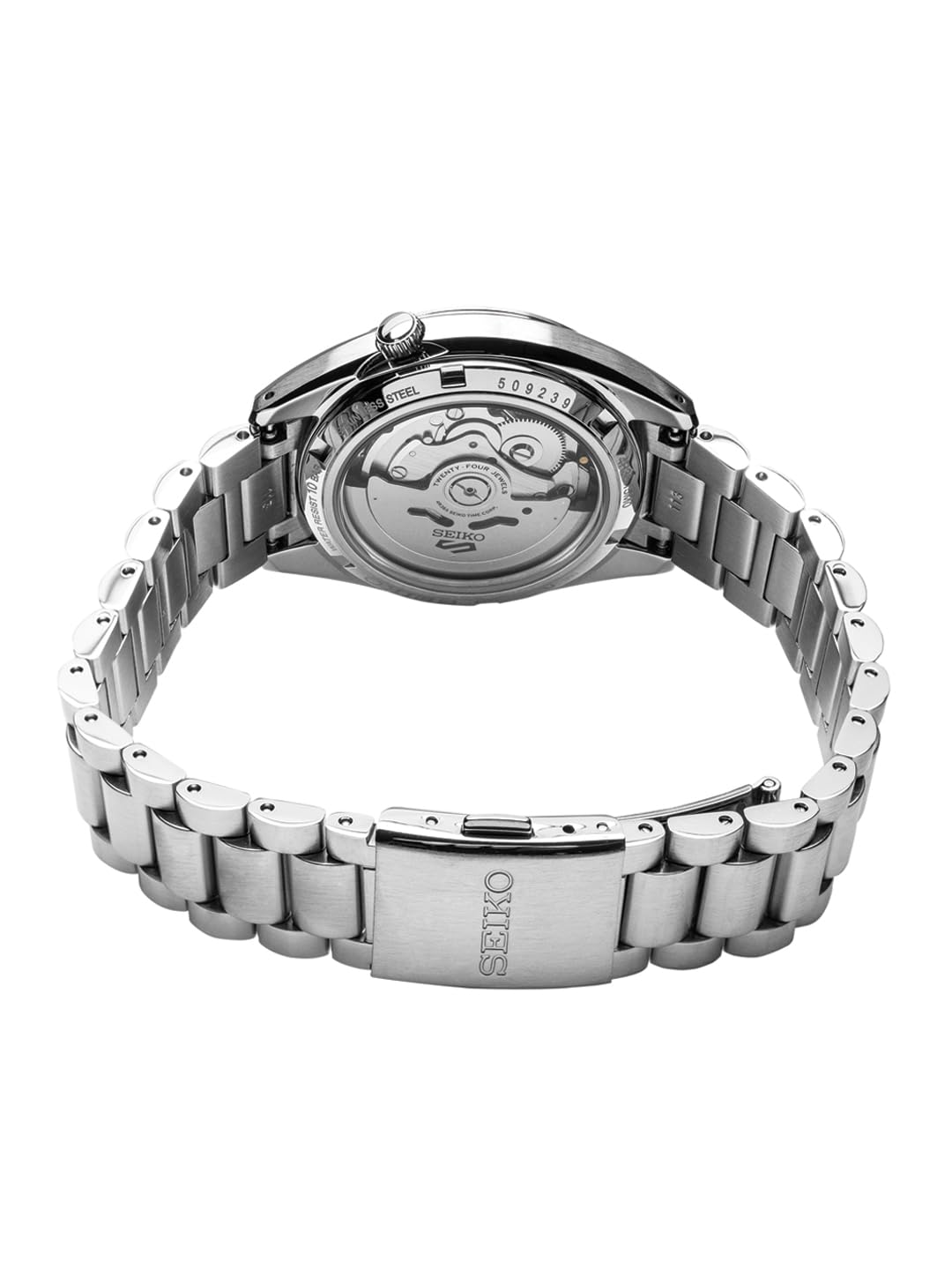 Мужские Аналоговые Часы Seiko с Черным Циферблатом, фото №4 Мужские Аналоговые Часы Seiko с Черным Циферблатом, фото №4