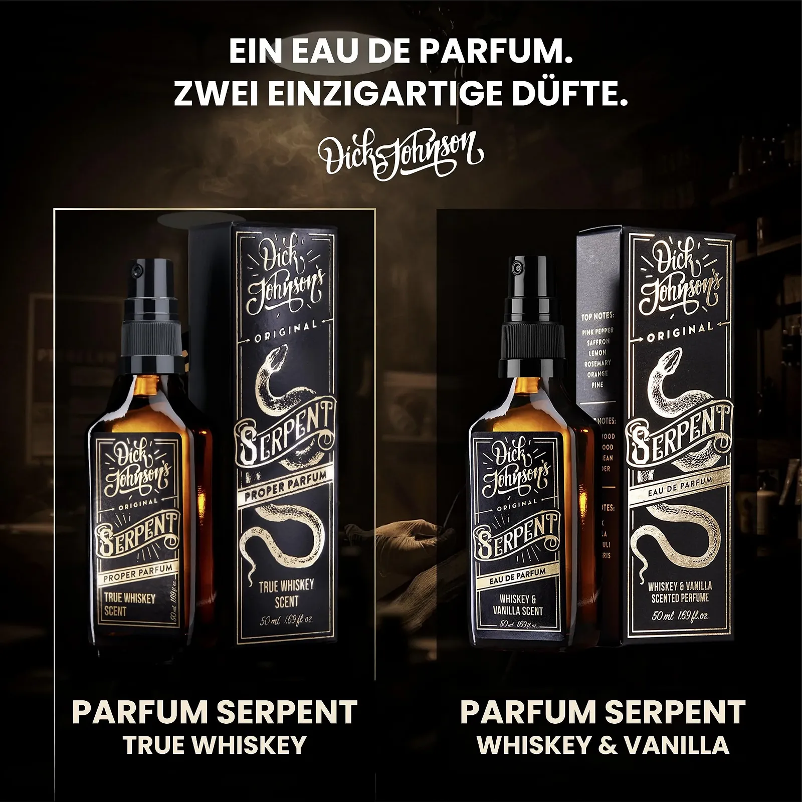 Парфумована вода Dick Johnson Serpent True Whiskey 50 мл, фото №6