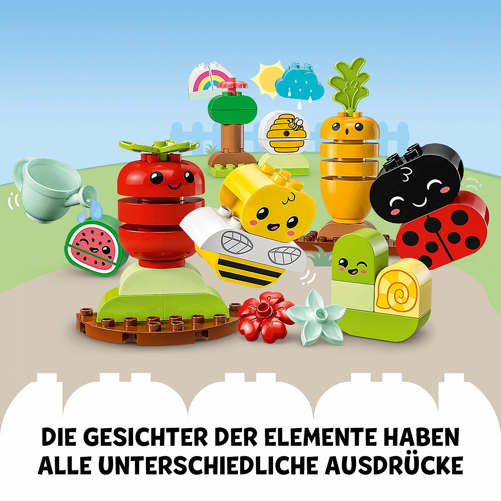 Набір LEGO Duplo 10984 My First Organic Garden для складання Рослин та комах, фото №6