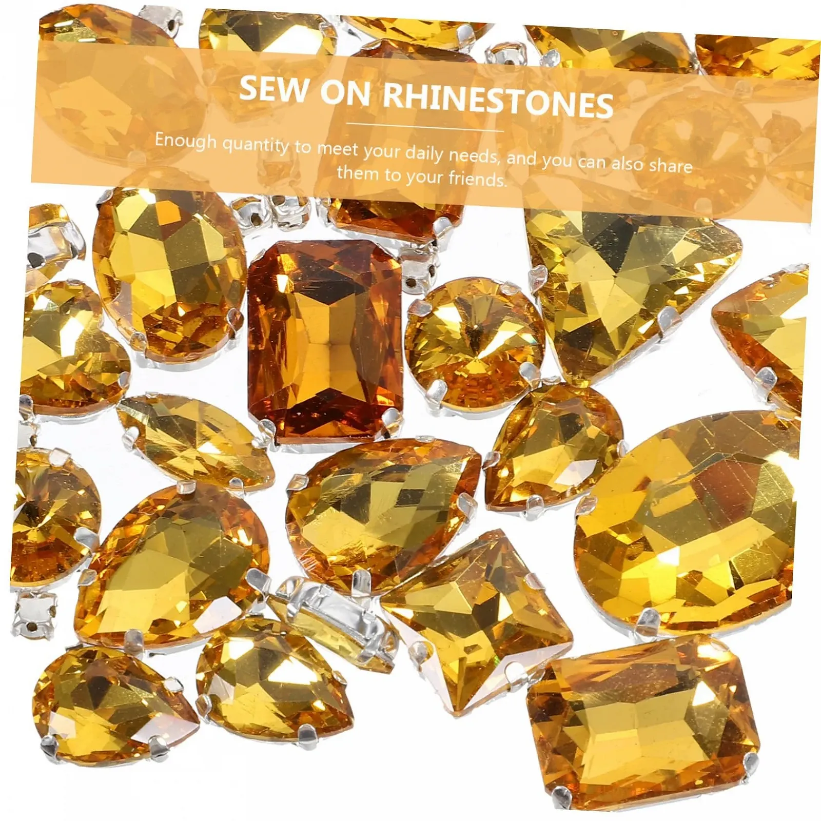 Стрази EXCEART Дрібні ручної роботи для прикрас одягу та вечірок, фото №9