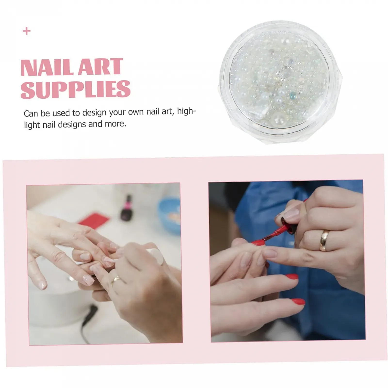 Бісер 3d-перлини Healeved Набір. Змішаний стиль 4 коробки * 3, фото №6