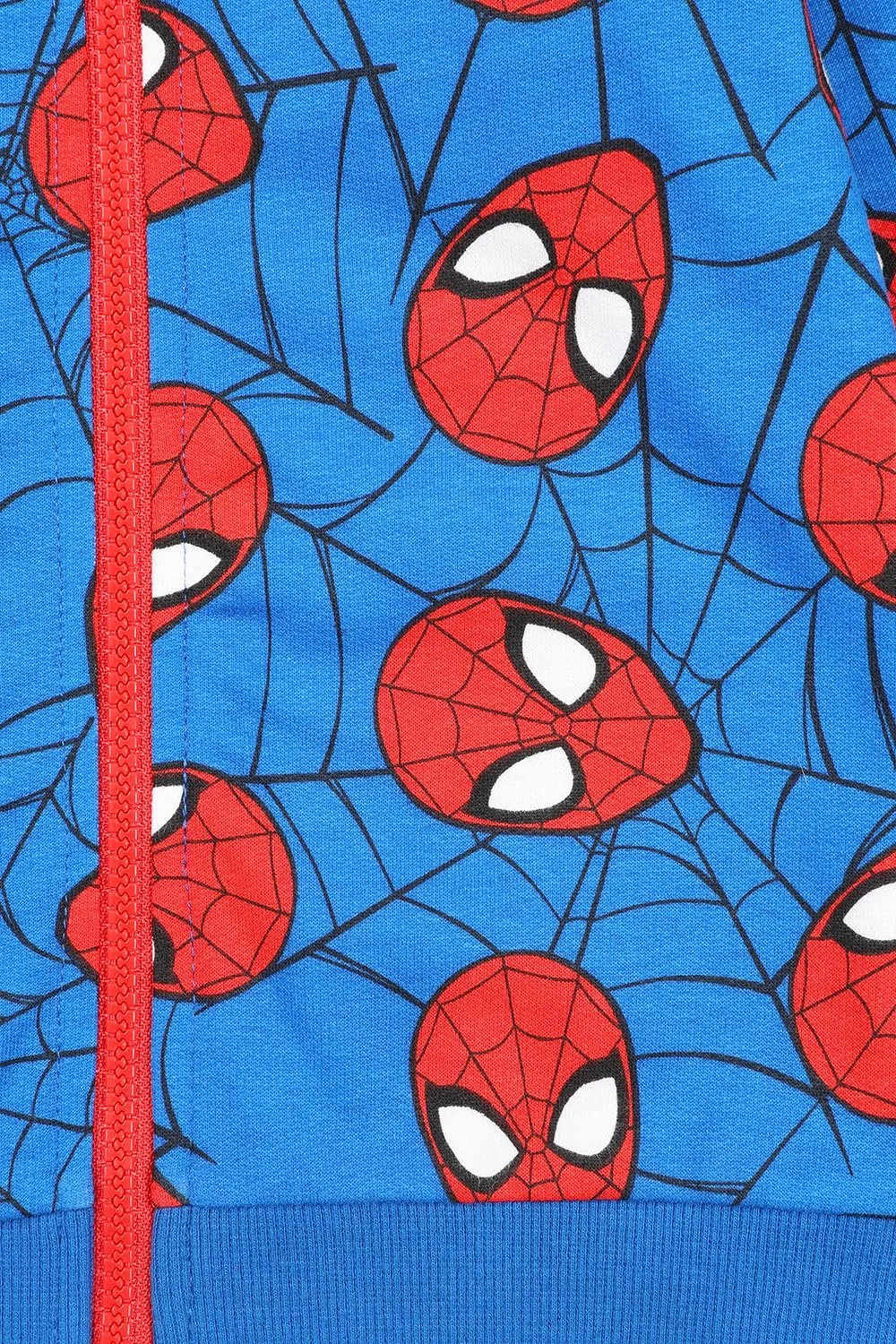 Худі Marvel Spiderman для хлопчиків та дівчаток, дитяче, на блискавці, бавовняне, фото №3