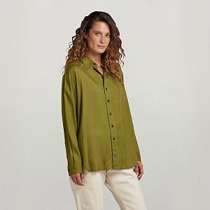 Женская рубашка G-Star RAW Dress Shirt - S synthetic.ua - Фото 1