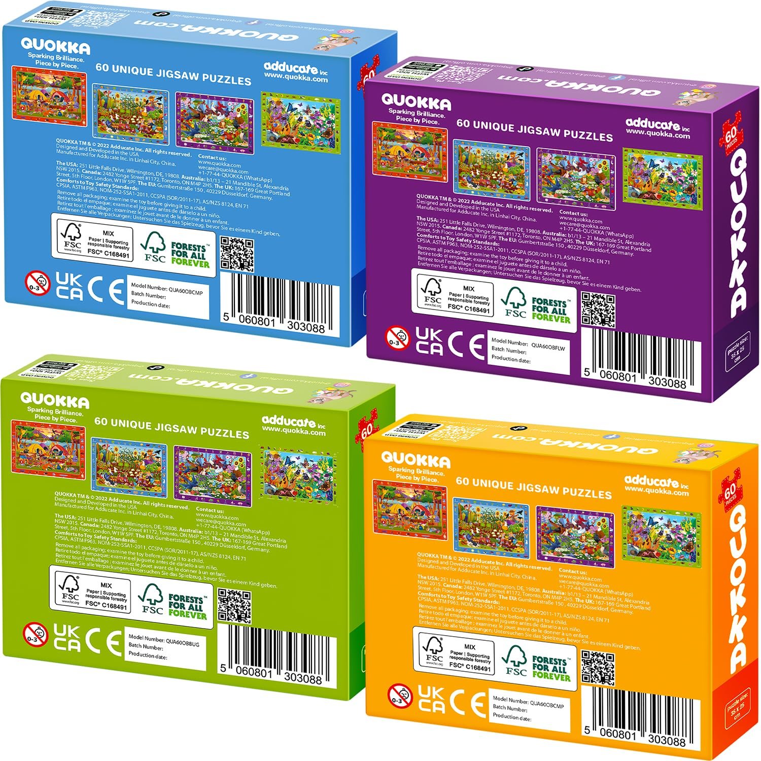 Пазл QUOKKA Птицы, Кемпинг, Сад и Жуки 4 х 60 деталей рамка поиск и находка для детей 4-7 лет, фото №8 Пазл QUOKKA Птицы, Кемпинг, Сад и Жуки 4 х 60 деталей рамка поиск и находка для детей 4-7 лет, фото №8