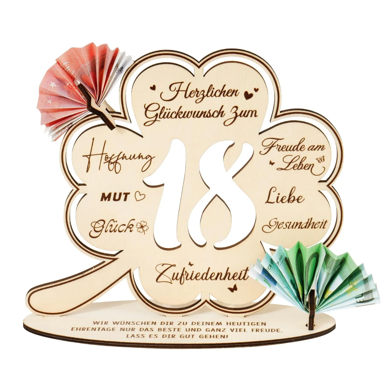 Креативний грошовий подарунок BOFUNX 18th Birthday Підставка Прикраса, фото №1