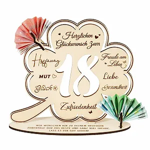 Креативний грошовий подарунок BOFUNX 18th Birthday Підставка Прикраса - Фото 1