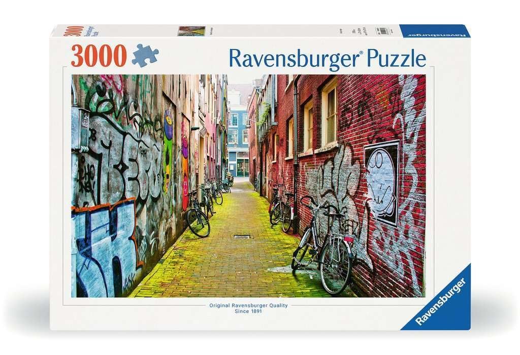Пазл Ravensburger Street Art in Amsterdam 3000 деталей, фото №1
