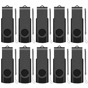 Купити USB-накопичувач 16 ГБ Набір 10 шт Black - Фото 1 USB-накопичувач 16 ГБ Набір 10 шт Black - Фото 1