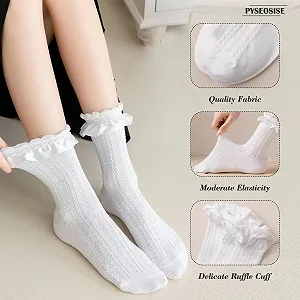 Шкарпетки з рюшами (6 пар) synthetic.ua - Фото 1