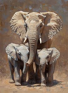 Купить Пазл Elephant 1000 элементов Деревянный 70 x 50 см g-598 - Фото 1 Пазл Elephant 1000 элементов Деревянный 70 x 50 см g-598 - Фото 1