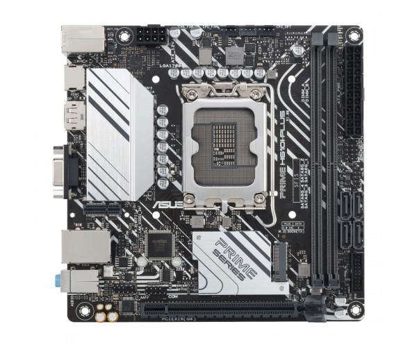 Материнська плата Asus Prime H610I-Plus-CSM Socket 1700, фото №2 Материнська плата Asus Prime H610I-Plus-CSM Socket 1700, фото №2
