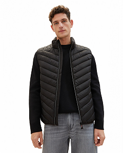 Жилет Tom Tailor 1038902-29999 Легкий Черный S synthetic.ua - Фото 1