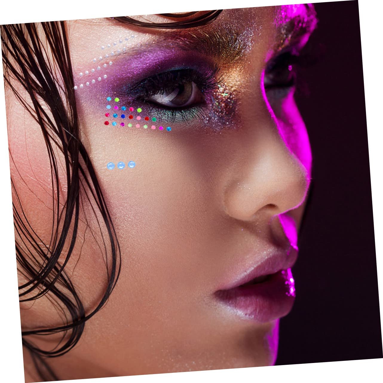 Акриловые бриллианты Наклейки со стразами FOMIYES 11 листов Самоклеящиеся Наклейки с драгоценностями Акриловые наклейки для открыток Альбомов для вырезок Свадебных украшений Подарочная упаковка Рождественские, фото №5