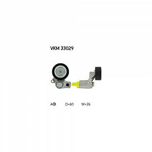 Натяжитель поликлинового ремня SKF VKM 33029 левый - Фото 1