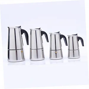 Кофейник Ручной Стальной Контейнер для Кофе Хранения Горячих и Холодных Напитков Практичный для Дома synthetic.ua - Фото 1