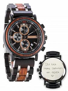 Купити Годинник HOLZZEUG Specialist Чоловічий З деревини Інкрустований З дерев'яною подарунковою коробкою Падук Браслет - Фото 1 Годинник HOLZZEUG Specialist Чоловічий З деревини Інкрустований З дерев'яною подарунковою коробкою Падук Браслет - Фото 1