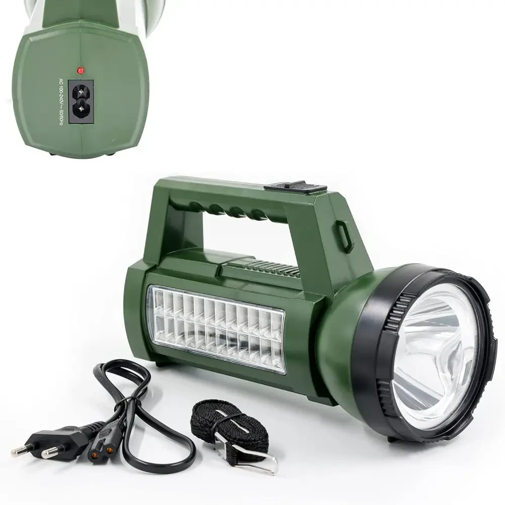 Фонарь аккумуляторный DP-7325 с боковым светом Ручной кемпинговый фонарик на аккумуляторе, фото №1 Фонарь аккумуляторный DP-7325 с боковым светом Ручной кемпинговый фонарик на аккумуляторе, фото №1